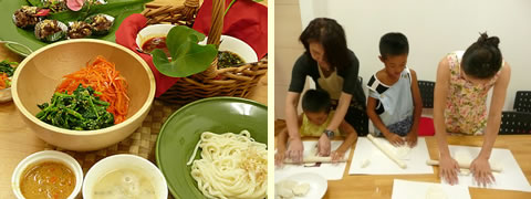 親子で手作りうどん